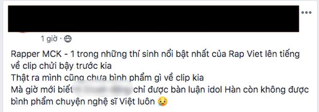 Tranh cãi phát ngôn của Gonzo - MCK - Tlinh: Người bênh vực, kẻ mỉa mai nhận show từ mainstream mà muốn đối xử như Underground?-7