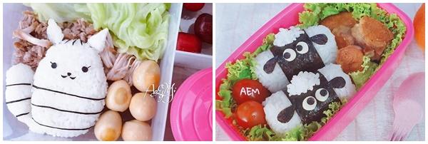 Mẹ đảm 8x với những hộp cơm bento siêu dễ thương dành cho con gái đi học mỗi ngày-8