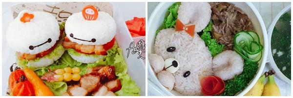 Mẹ đảm 8x với những hộp cơm bento siêu dễ thương dành cho con gái đi học mỗi ngày-9