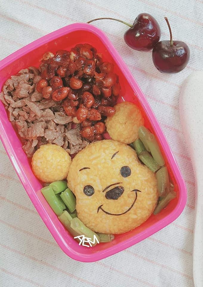 Mẹ đảm 8x với những hộp cơm bento siêu dễ thương dành cho con gái đi học mỗi ngày-2