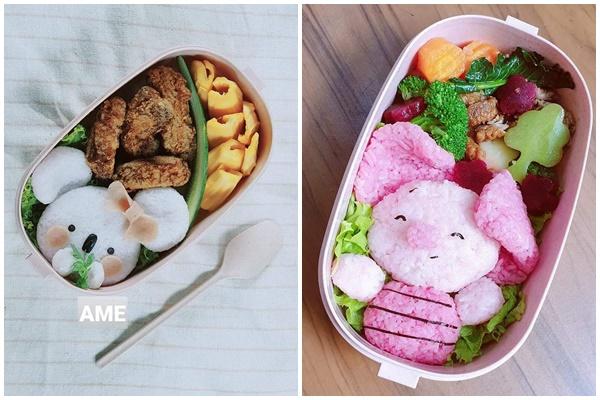 Mẹ đảm 8x với những hộp cơm bento siêu dễ thương dành cho con gái đi học mỗi ngày-6