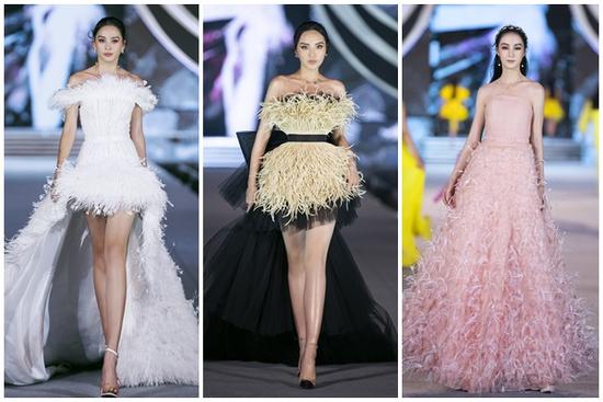 Tiểu Vy - Kỳ Duyên so tài catwalk, top 35 thí sinh hoa hậu tỏa sáng đêm 'Người Đẹp Thời Trang'