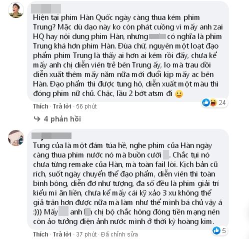 Netizen Trung chê phim Hàn thua kém nước mình, netizen Việt phản bác: Bớt gáy lại đi-3