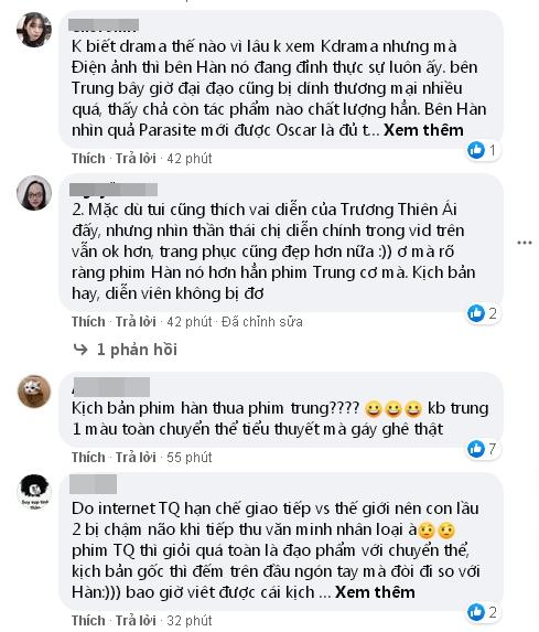 Netizen Trung chê phim Hàn thua kém nước mình, netizen Việt phản bác: Bớt gáy lại đi-5