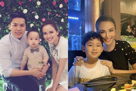 Con trai hoa hậu Diễm Hương lớn phổng phao gây ngỡ ngàng