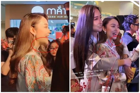 Chiếc cằm 'thẳng tròn, nghiêng nhọn' của Minh Hằng lại bị bàn tán xôn xao