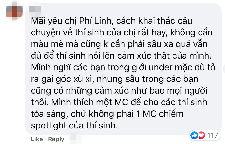 MC Phí Linh King Of Rap nói gì về nhận xét không có cửa so với Trấn Thành Rap Việt-7