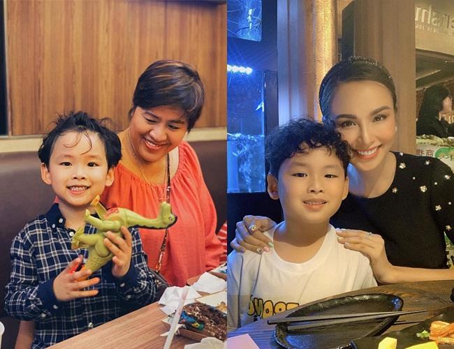 Con trai hoa hậu Diễm Hương lớn phổng phao gây ngỡ ngàng-6