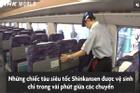 Kỹ thuật vệ sinh cả đoàn tàu trong 7 phút của người Nhật Bản