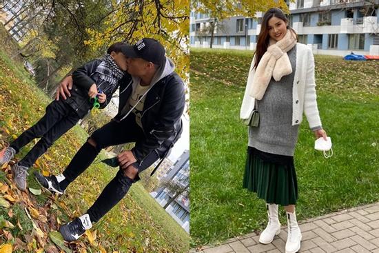Mạc Hồng Quân gặp lại Kỳ Hân tại Cộng hòa Czech, xúc động hôn môi quý tử