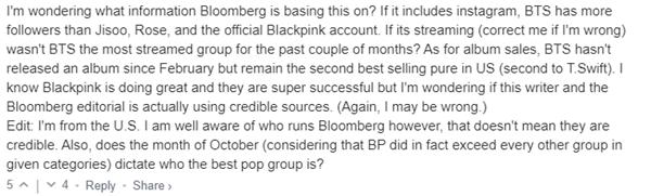 BLACKPINK đoạt ngôi vương BXH Bloomberg nhưng tiêu đề bài viết gây phẫn nộ-4