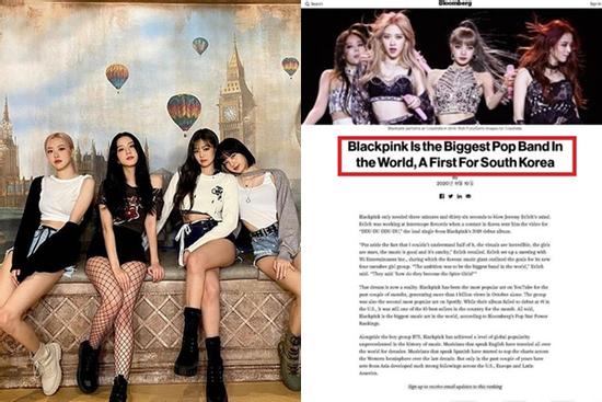 BLACKPINK đoạt ngôi vương BXH Bloomberg nhưng tiêu đề bài viết gây phẫn nộ
