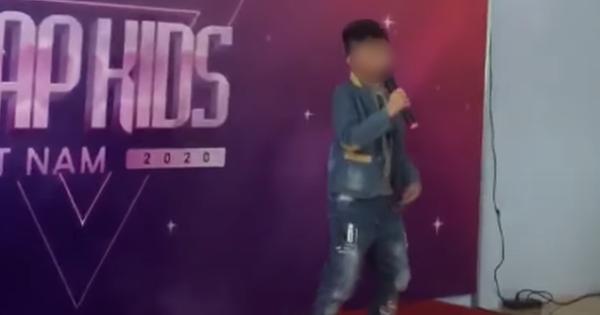 Thí sinh Rap Kids thể hiện ca khúc người lớn