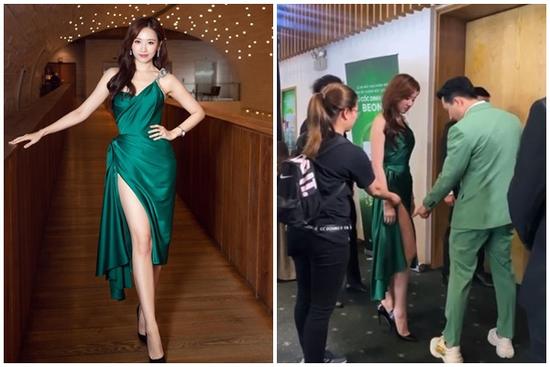 Từng mê Hari Won mặc đồ sexy, giờ Trấn Thành lại soi bộ đầm xẻ cao tít tắp mà vợ diện