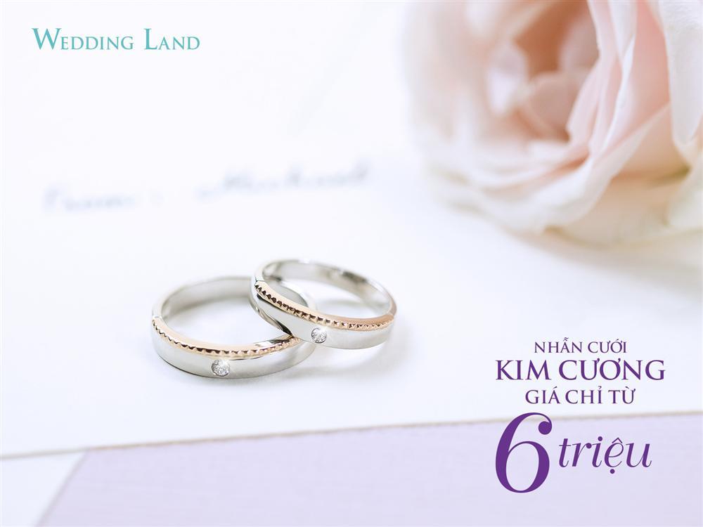 Rinh nhẫn cưới kim cương Wedding Land chỉ từ 6 triệu đồng-1