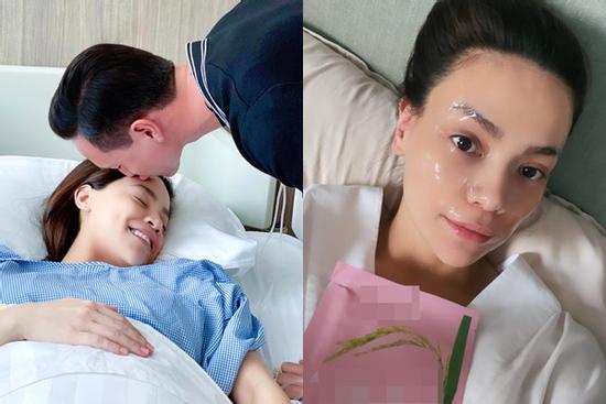 Sinh con được 9 ngày, Hồ Ngọc Hà đã lên sóng bán hàng online