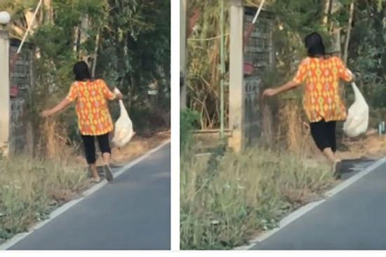 Định trốn đi chơi nhưng lạc ra tận đường nhựa, chú ngỗng bị chủ 'lôi cổ' nhìn vừa buồn cười vừa tội nghiệp