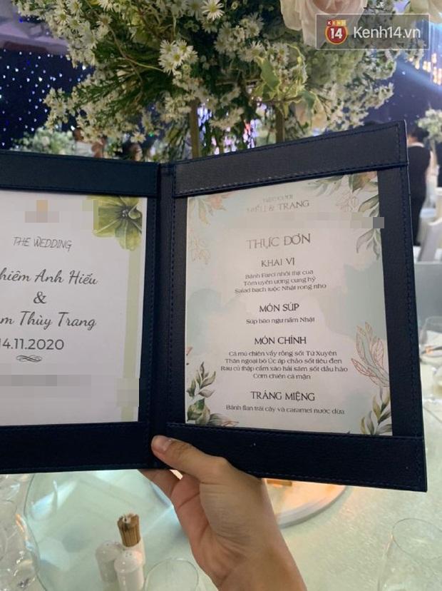 Lộ diện thực đơn đám cưới Xemesis - Xoài Non: Món nào cũng sang, đọc tên lóa cả mắt-2