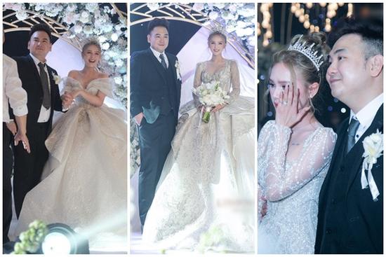 Cận cảnh 3 bộ váy cưới hơn 28 tỷ giúp Xoài Non lộng lẫy như công chúa trong ngày cưới Xemesis