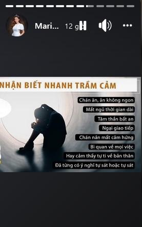 Hoa hậu Diễm Hương treo status trầm cảm lúc nửa đêm-5
