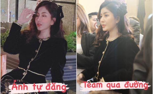 Võ Ngọc Trân trong hình tự đăng và ảnh chụp lén: Cùng một góc nhưng thần sắc chênh lệch, phần cằm khác nhất-1