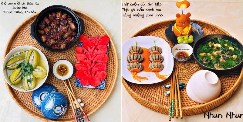 Cả nhà chấm điểm 10 cho loạt mâm cơm đầy ắp vị quê của gái đảm 9X-3
