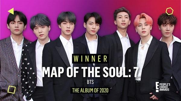 BTS phục thù thành công, hạ knock out BLACKPINK tại Peoples Choice Awards 2020-2