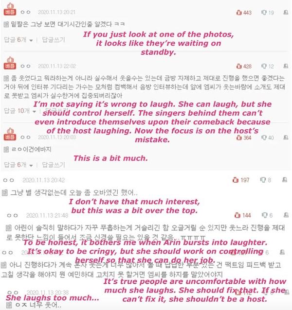 Thành viên Oh My Girl lên thớt vì lỡ dựa dẫm Soobin TXT, cười lố trên sóng Music Bank-7