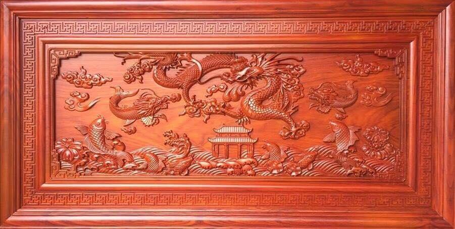 9 mẫu tranh gỗ treo tường phòng khách đẹp, hợp phong thủy-7