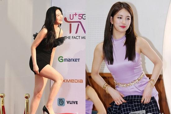 Khoảnh khắc che chắn kém duyên của sao Hàn khi diện váy áo ngắn cũn cỡn