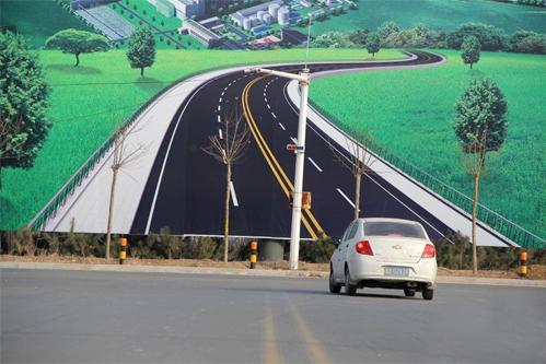 Cú lừa tranh 3D khiến tài xế dở khóc dở cười, trách ai bây giờ, trách mình đen-4