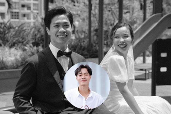 Ảnh hiếm: Công Phượng hôn Viên Minh ngọt ngào trong đám cưới-5