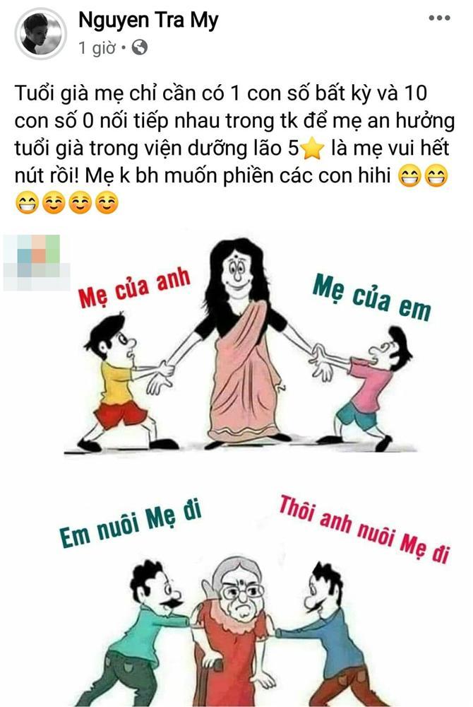 2 quý tử chưa kịp lớn, Trà My Idol đã tính chuyện vào viện dưỡng lão?-1