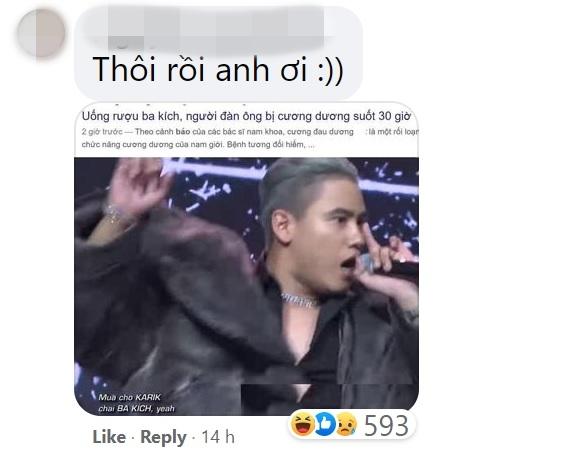 Karik và GDucky bị dân mạng xéo xắt khi tag #rượubakích chễm chệ top search-4