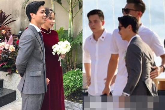 Đám cưới Công Phượng ở Phú Quốc: Chú rể lộ diện, mặc lại bộ vest ở lễ xin dâu