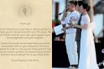 Tiết lộ nội dung thư Công Phượng - Viên Minh gửi khách mời tại Phú Quốc