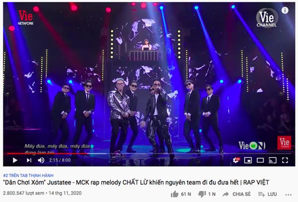 Vướng tranh cãi căng đét, sân khấu của MCK và Justatee leo thẳng Top 2 Trending YouTube-4