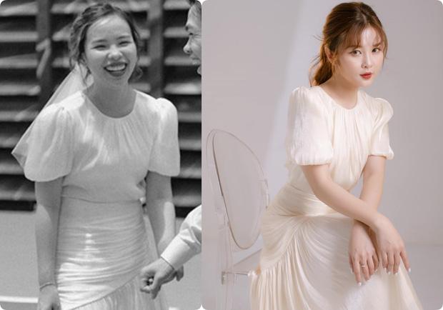 Cô dâu của Công Phượng diện váy cưới chỉ hơn 2 triệu, đụng hàng ngay siêu mẫu bỉm sữa Lan Khuê-3