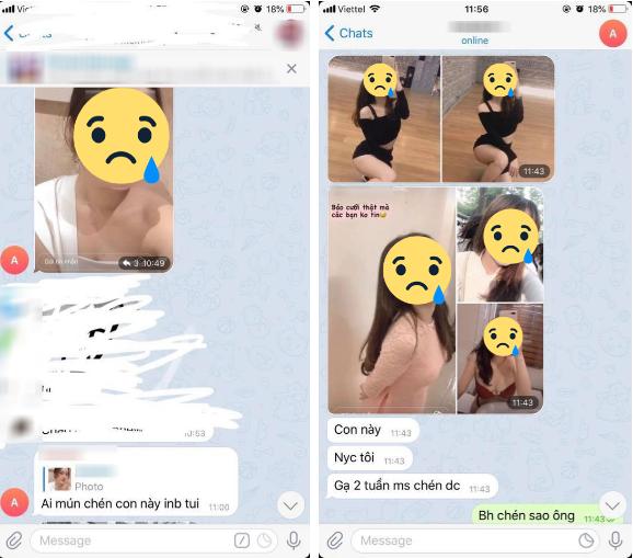 SỐC: Nữ sinh phát hiện hình ảnh cá nhân bị phát tán trong nhóm chat kín Telegram, cùng những lời lẽ dung tục của kẻ tự xưng người yêu cũ-1