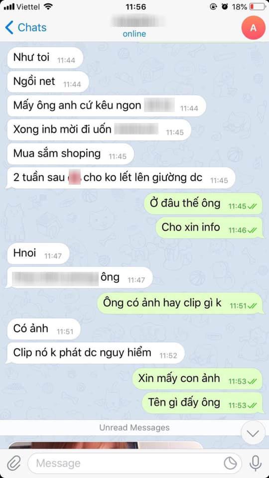 SỐC: Nữ sinh phát hiện hình ảnh cá nhân bị phát tán trong nhóm chat kín Telegram, cùng những lời lẽ dung tục của kẻ tự xưng người yêu cũ-2