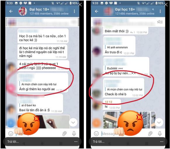 SỐC: Nữ sinh phát hiện hình ảnh cá nhân bị phát tán trong nhóm chat kín Telegram, cùng những lời lẽ dung tục của kẻ tự xưng người yêu cũ-3