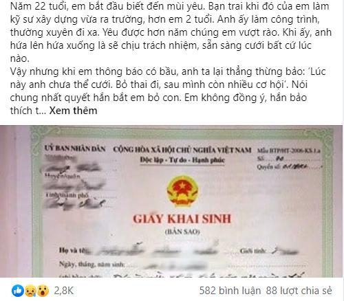 Bỏ bạn gái khi mang bầu, 4 năm sau quay lại nhận con và cái kết-1