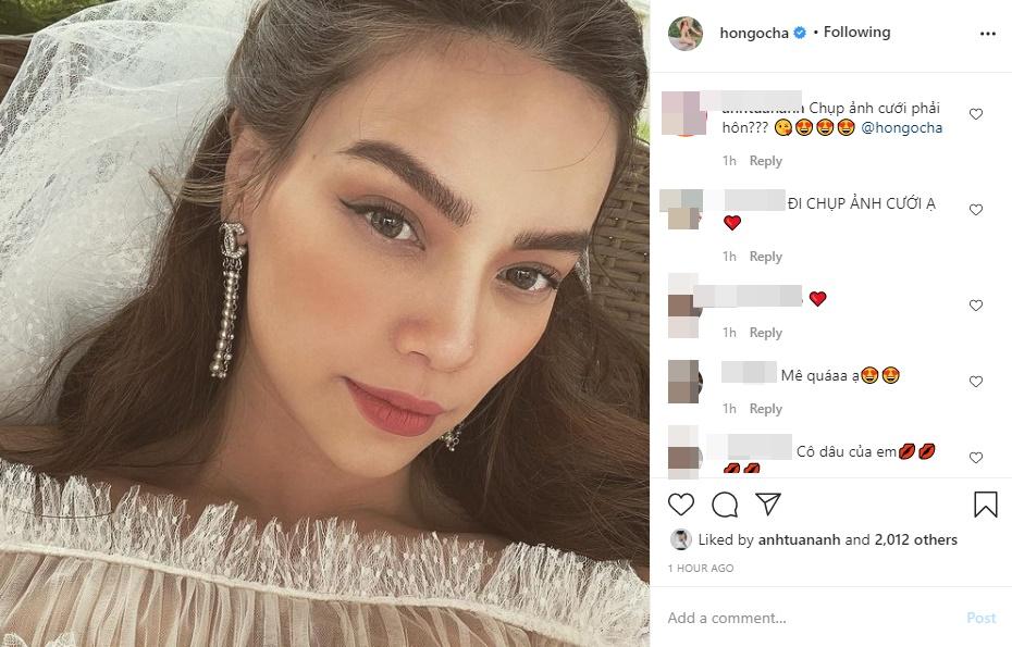 Hồ Ngọc Hà đội khăn voan, rộ nghi vấn chụp ảnh cưới với Kim Lý-2