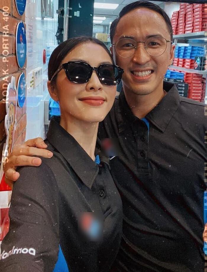 Tình tứ bên chồng, Tăng Thanh Hà vô tình để lộ body gầy guộc khiến fan lo lắng-1