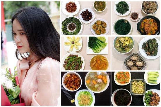 Nữ sinh khoe mâm cơm sinh viên khiến dân mạng không tiếc lời khen gợi