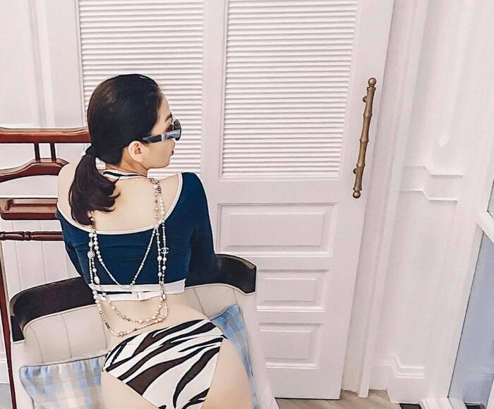 Lệ Quyên khoe ảnh cận body nuột nà, nhủ ý muốn đi thi Hoa hậu-5