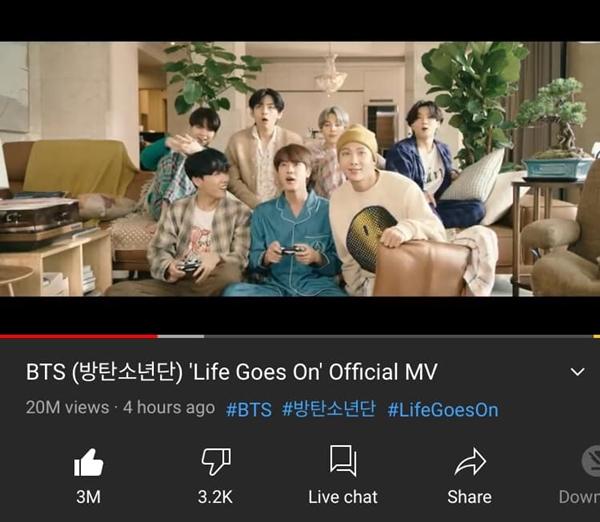 Life Goes On chưa kịp phá kỷ lục cũ, Dynamite khiến fan BTS rớt hàm sợ hãi-2