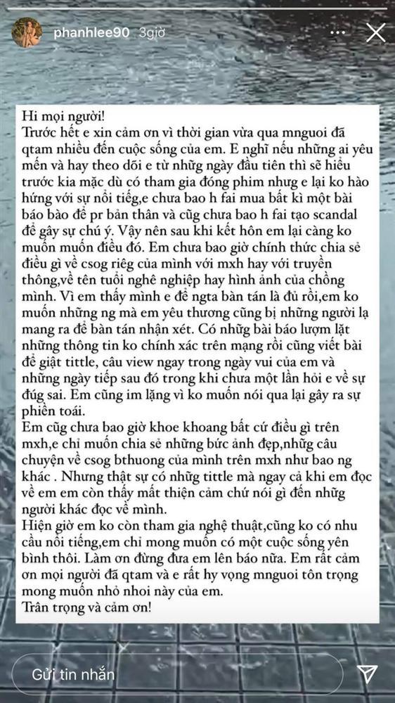 Phanh Lee lần đầu công khai nhắc đến chồng thiếu gia Cocobay, tuyên bố gắt vì bị soi đời tư-1
