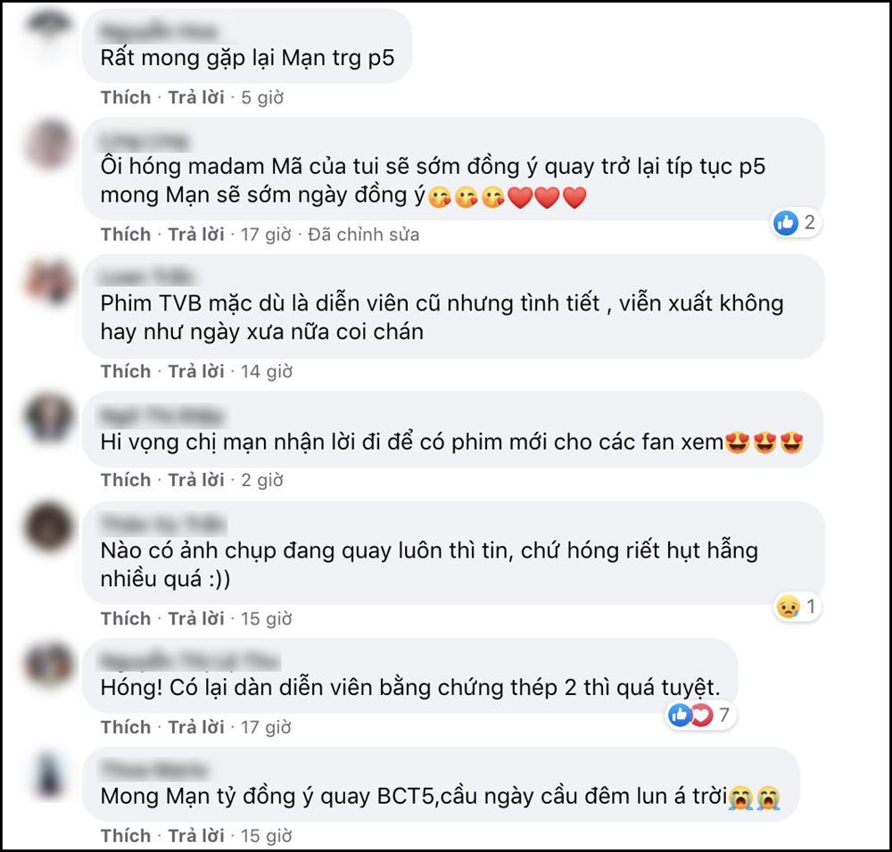 Rộ tin đồn Xa Thi Mạn về TVB làm Bằng chứng thép phần 5, cư dân mạng háo hức đón chờ Madam Mã-7