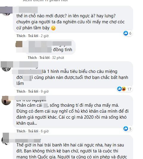 Thí sinh Hoa hậu Việt Nam diện áo dài in hình dàn cầu thủ U23 Việt Nam gây tranh cãi-9